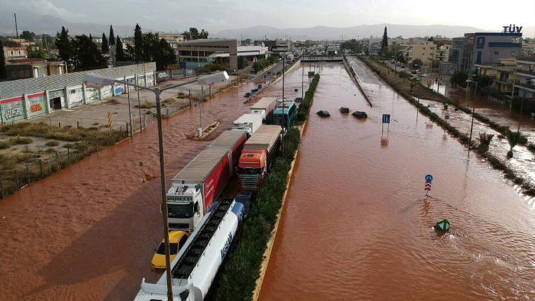 inundaciones en grecia