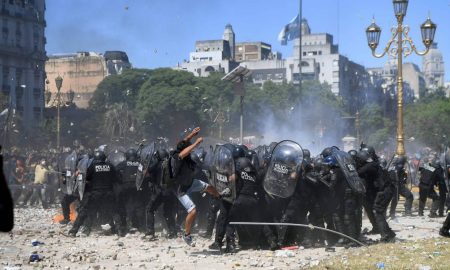 manifestantes argentina