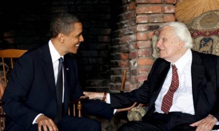 Obama y Billy Graham