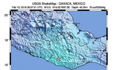 mapa sismo sur de mexico