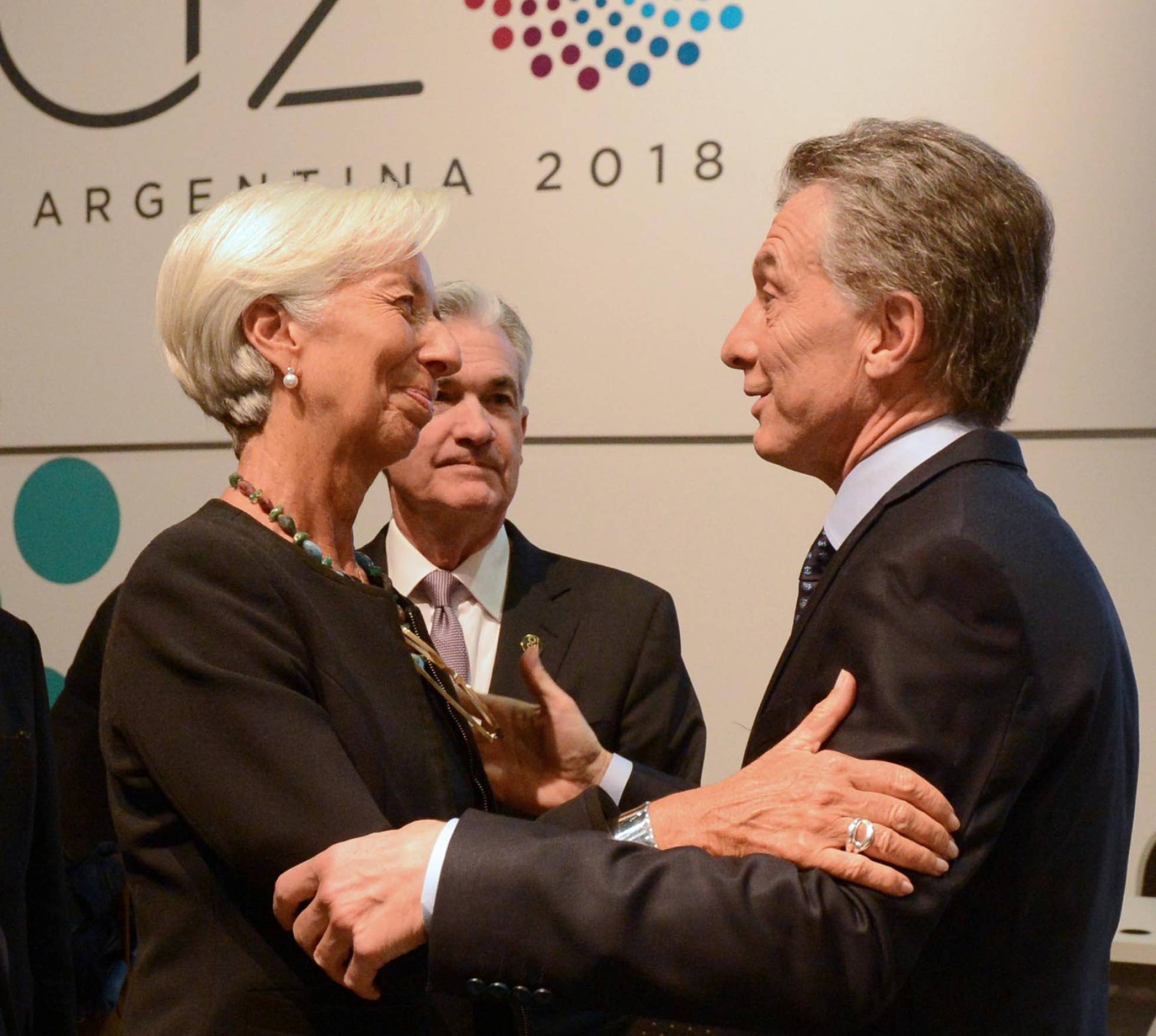 Lagarde y Macri