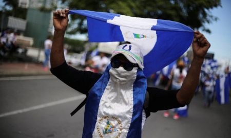 manifestante nicaragua