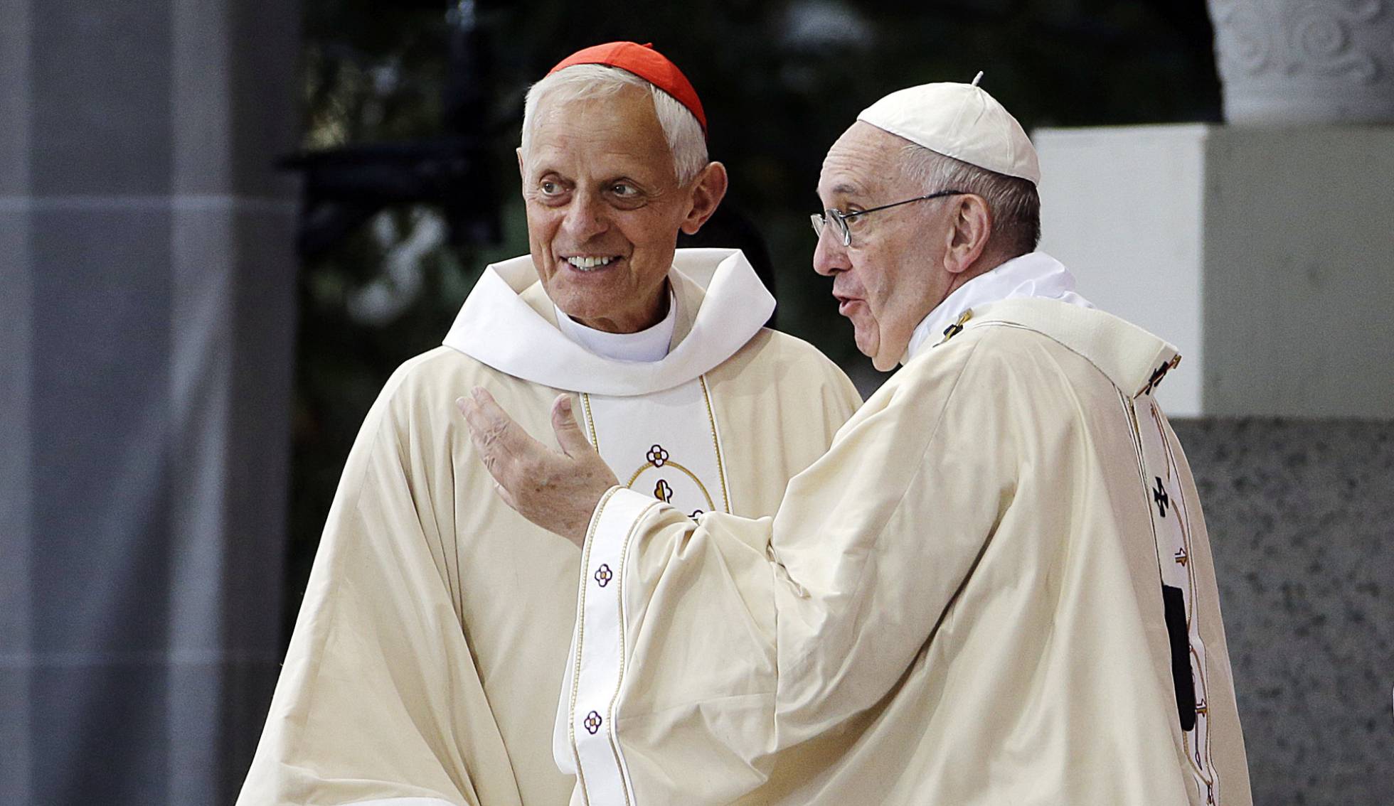 cardenal Wuerl con El Papa Francisco