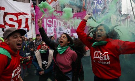 manifestacion aborto argentina