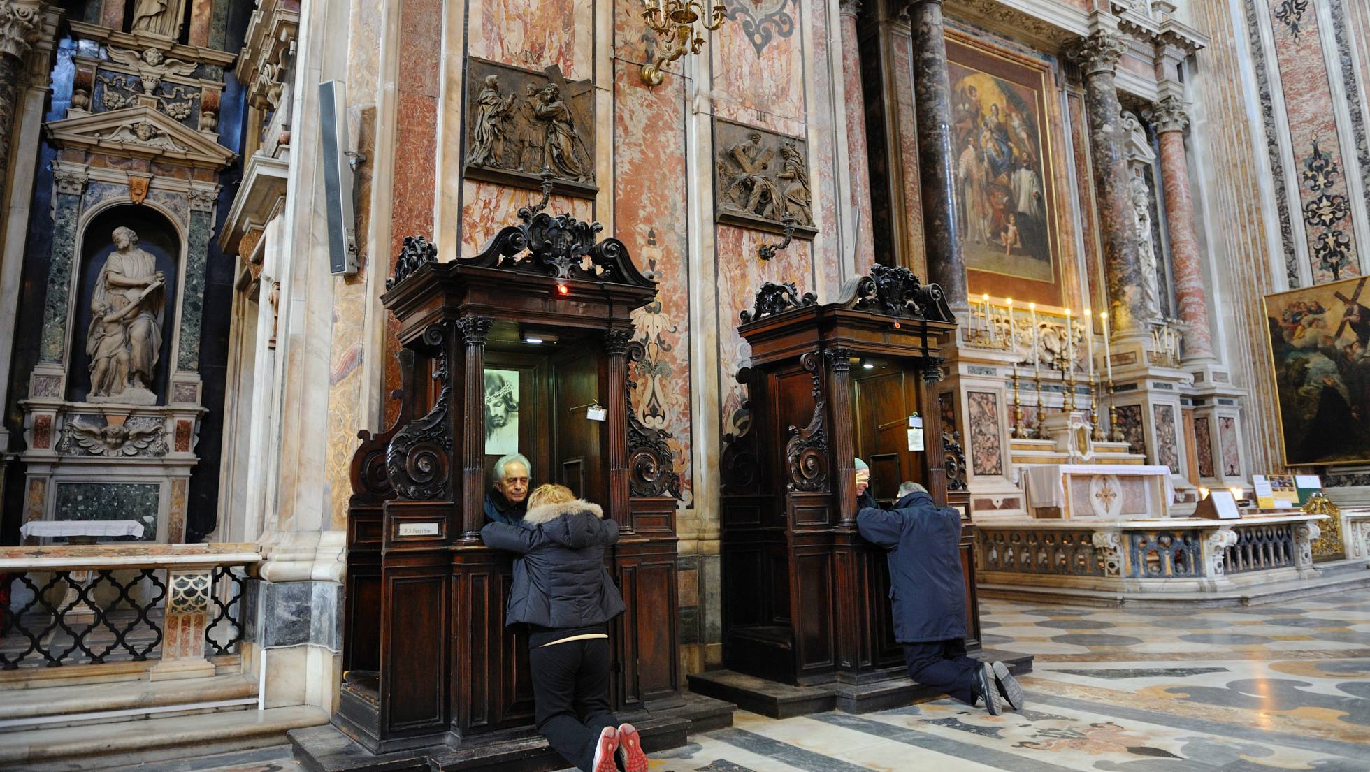 confesion en Italia