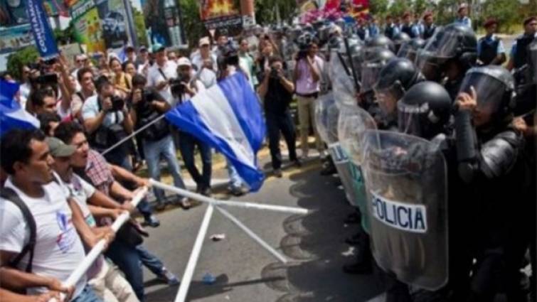 protestas en Nicaragua