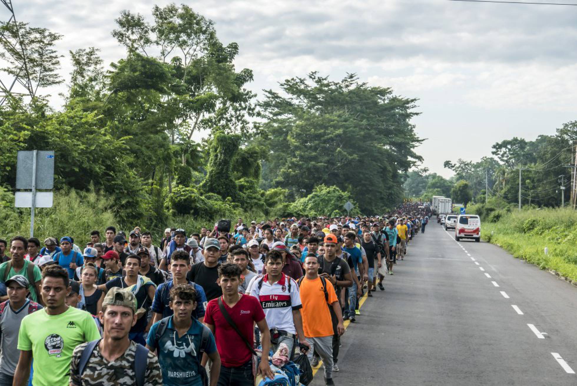 caravana de migrantes
