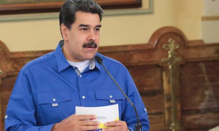 Nicolas Maduro en Caracas