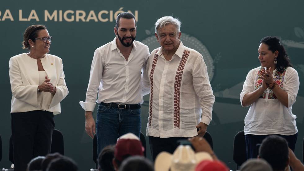 Lopez Obrador y Nayib Bukele