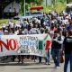 protesta inmigrantes en Mexico