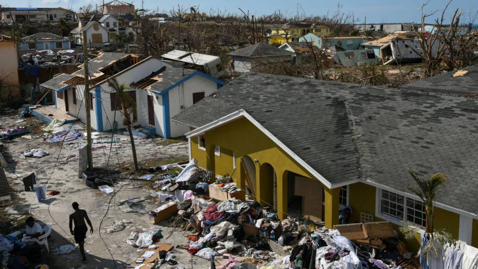 vecindario destruido gran abaco bahamas dorian