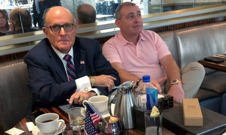 Rudy Giuliani y Lev Parnas