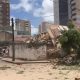 edificio derrumbado en fortaleza Brasil
