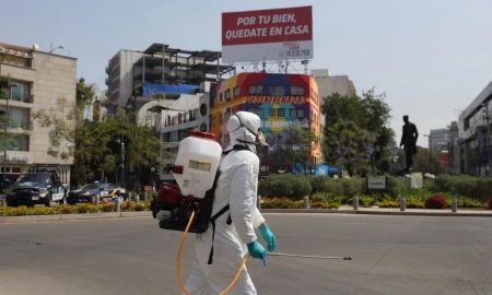ciudad de mexico covonavirus covid 19 limpieza desinfectante