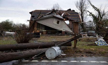 viviendas destrozadas en Tennessee