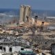 Escombros Explosion Beirut