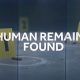 restos humanos encontrados