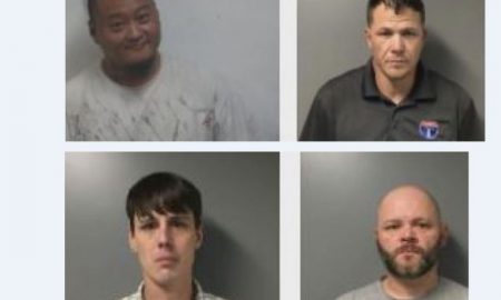 4 hombres arrestados por trafico de drogas