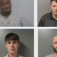4 hombres arrestados por trafico de drogas