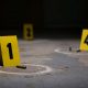shooting scene bullets evidence markers