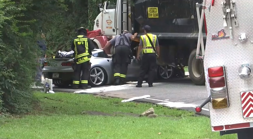 Autoridades investigan accidente de camión volquete en Mountain Brook
