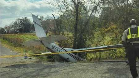 Piloto herido en accidente de avioneta en el condado de Bibb