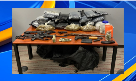 Policía de Trussville recupera 6 armas y más de 45 libras de marihuana
