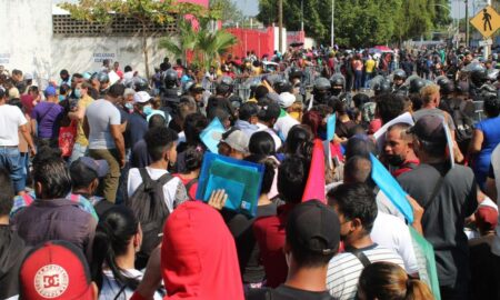 Migrantes prevén salir en caravana el viernes de la mexicana Tapachula