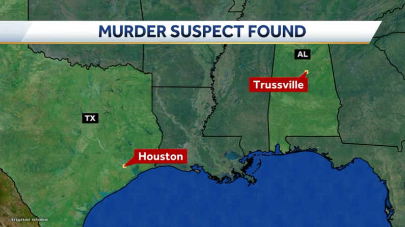 Sospechoso de asesinato en Texas se suicidó tras persecución en Trussville