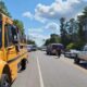 Autobús escolar involucrado en accidente en el condado de Shelby