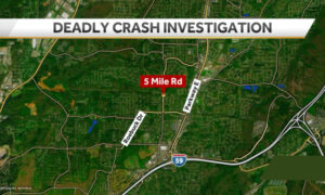 1 muerto en accidente en 5 Mile Road en Birmingham