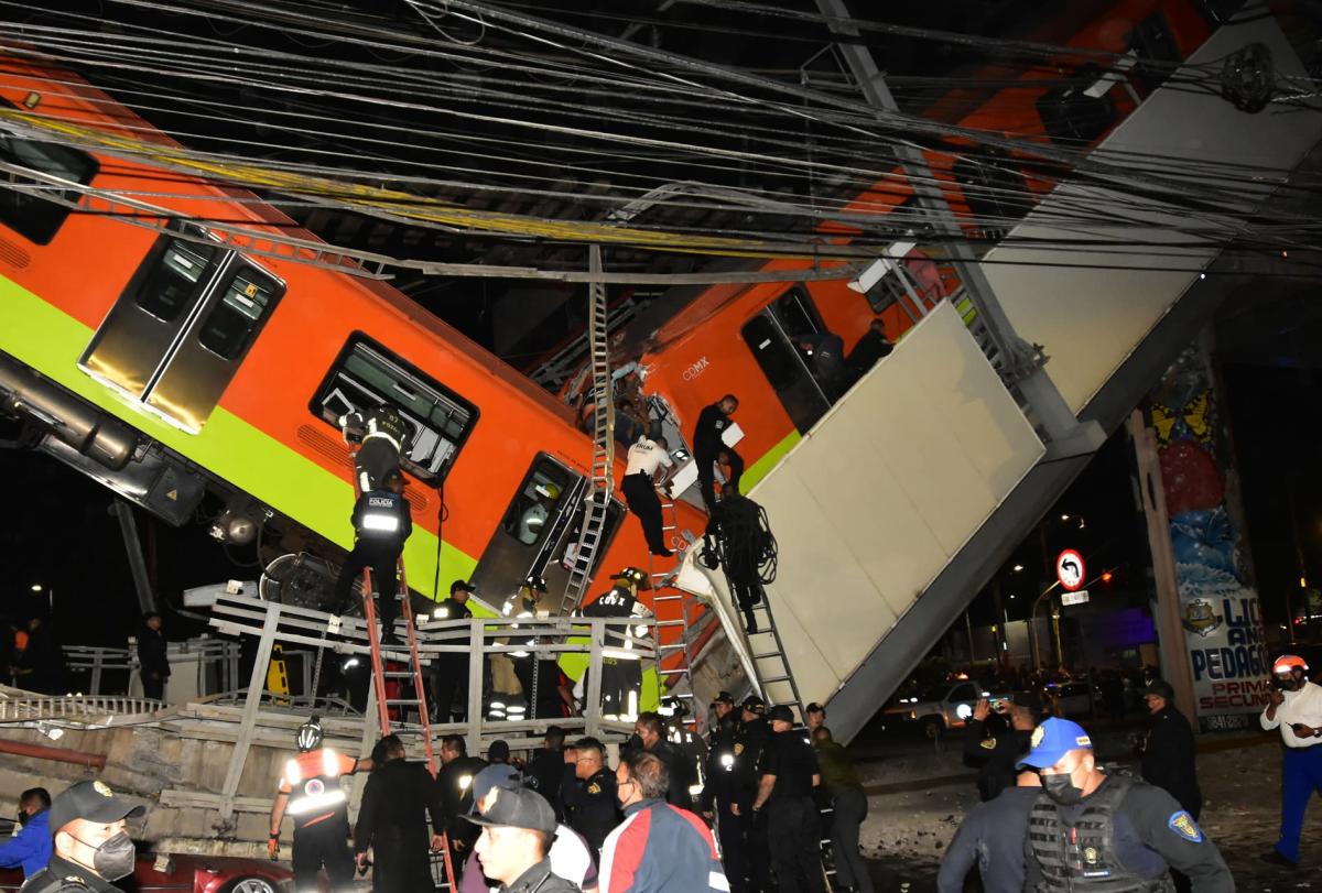 Fiscalía anuncia 10 imputados por colapso del metro de Ciudad de México