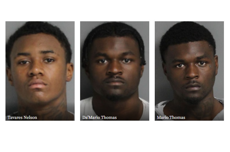 3 hombres de Birmingham arrestados, acusados ​​​​de múltiples robos de automóviles