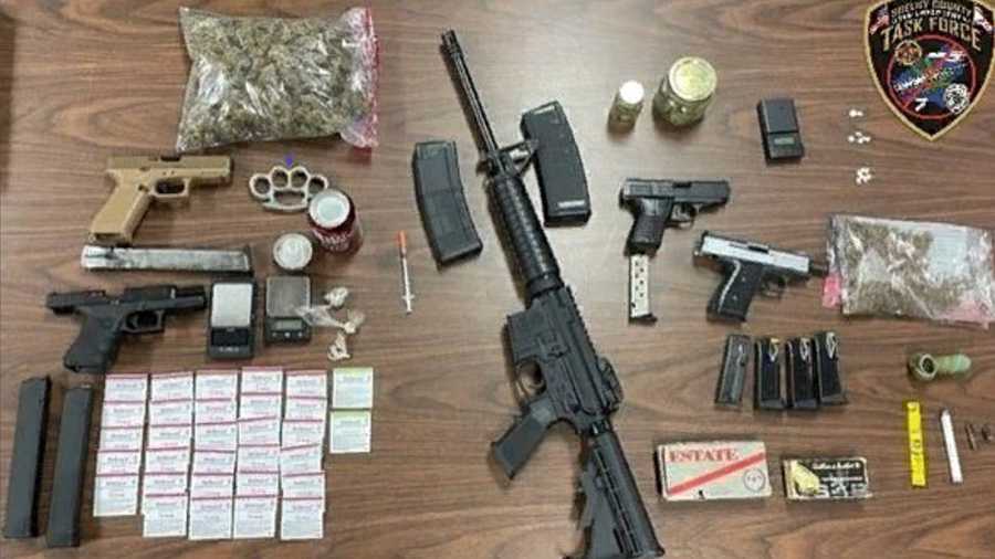 Seis arrestados durante una redada de drogas en el condado de Shelby