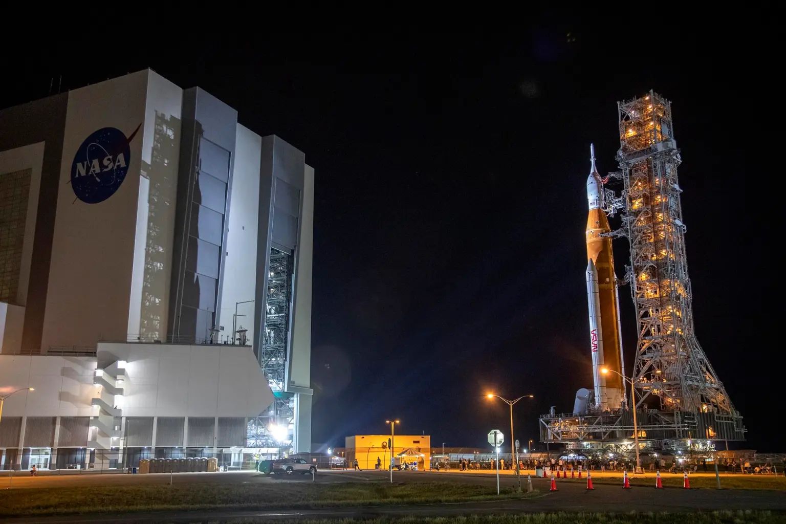 La NASA probará las «reparaciones» al cohete SLS antes del despegue de Artemis I