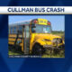 Conductor de autobús escolar sufrió fractura de costilla, en accidente en el condado de Cullman
