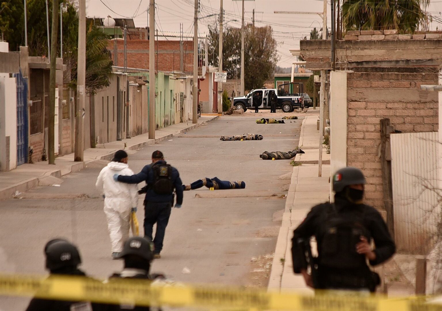 Matan a seis policías en un ataque armado en el norte de México