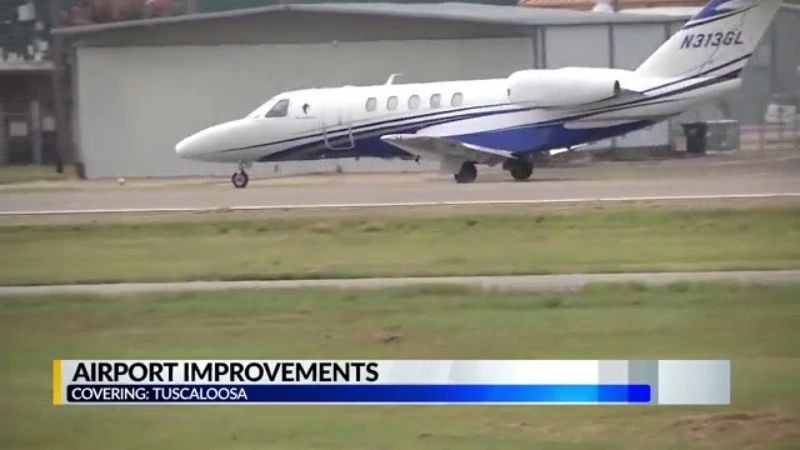 Aeropuerto Nacional de Tuscaloosa recibirá mejoras
