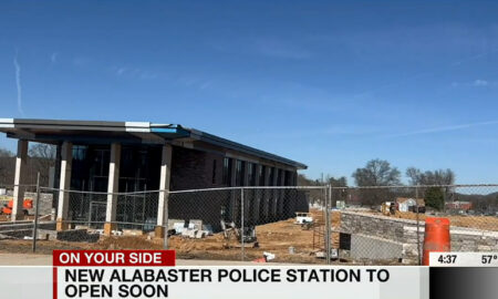 Nueva estación de policía de Alabaster a punto de finalizar