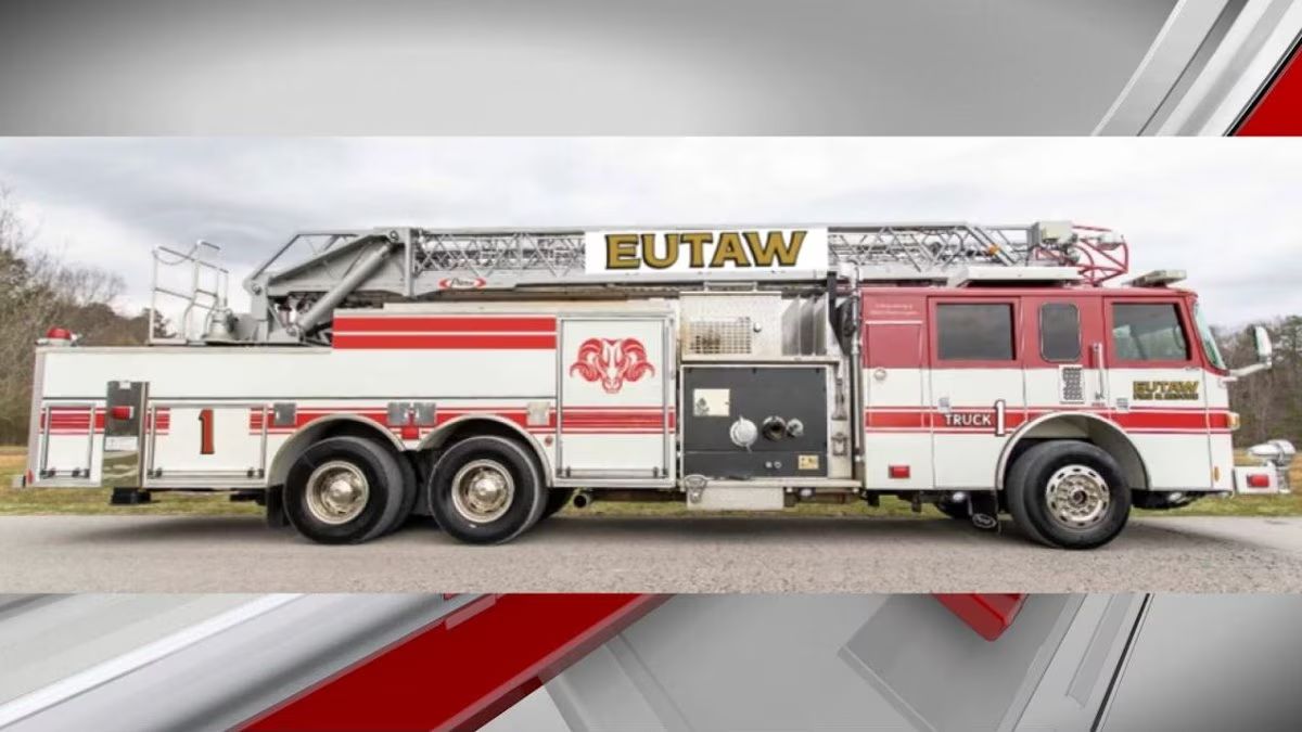 Eutaw da la bienvenida a una nueva incorporación a su arsenal de extinción de incendios