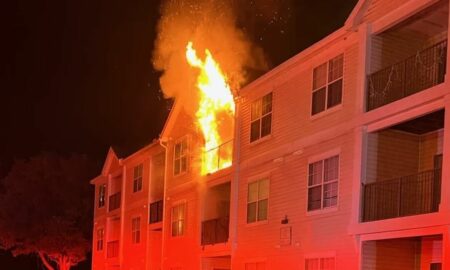 Incendio en Barrington Parc Apartments en Moody