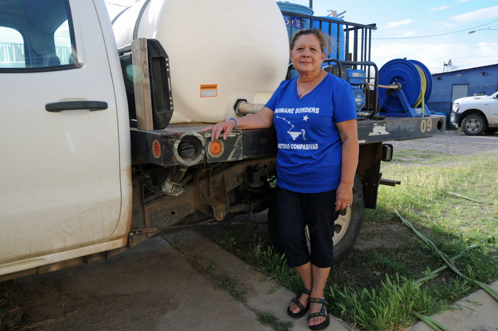 Dora Rodríguez, de migrante a líder humanitaria que deja agua en el desierto