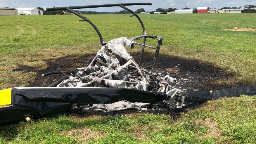Piloto sobrevive accidente de helicóptero en el condado de Baldwin