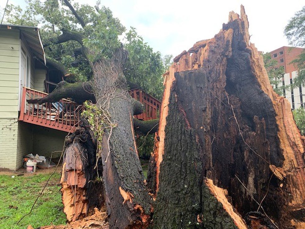 Informes de daños en el centro de Alabama