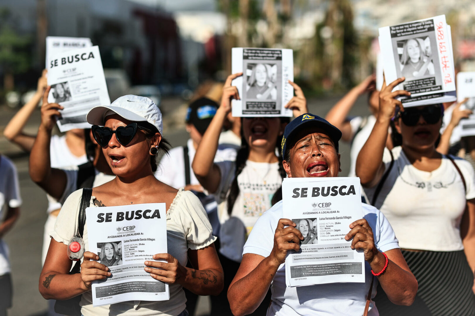 Protestan en Acapulco por la desaparición de una joven