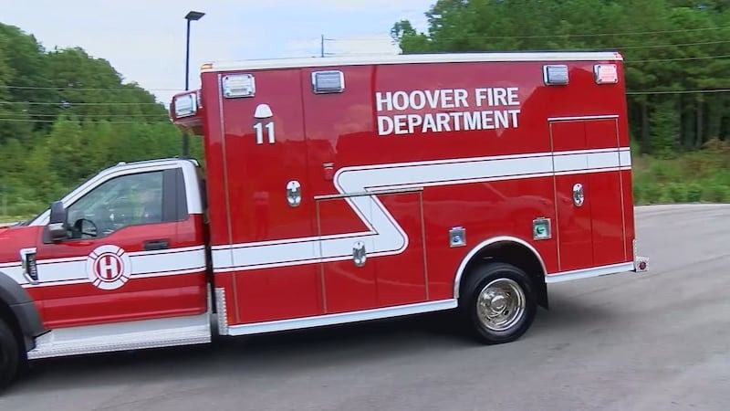 Hoover recibe otra unidad de rescate como regalo de la Comisión del Condado de Jefferson