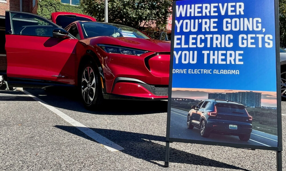 Celebre el Día de la Tierra revisando vehículos eléctricos en 4 ciudades de Alabama